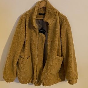 NWT Zaful teddy jacket